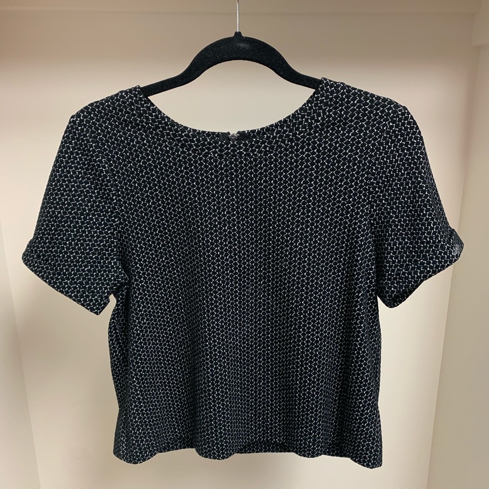 Black and white Forever 22 top!